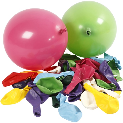 [CR59107] Ballonnen rond, 23 cm - 100 stuks