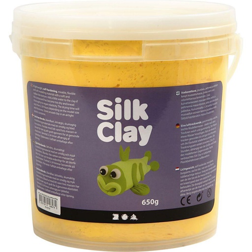 [CR79130] Silk Clay®, geel, 650 gr/ 1 emmer