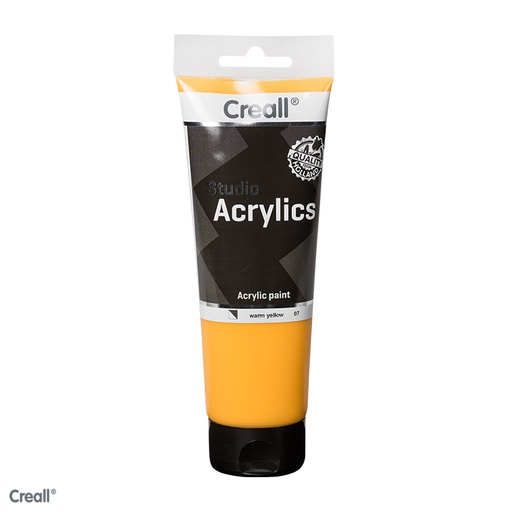 [0062#07] Creall Studio Acrylics acrylverf 250ml Warm Geel