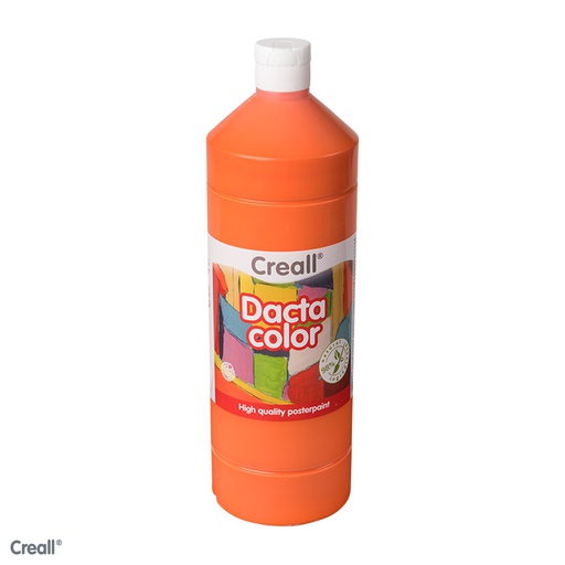 [8091#04] Creall Dactacolor, plakkaatverf, 1000ml, oranje