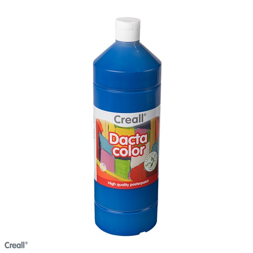[8091#11] Creall Dactacolor, plakkaatverf, 1000ml, donkerblauw
