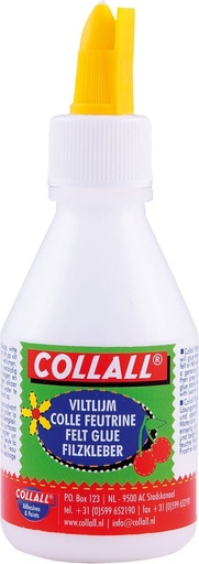 [000207] Collall Viltlijm, 100ml, Wit