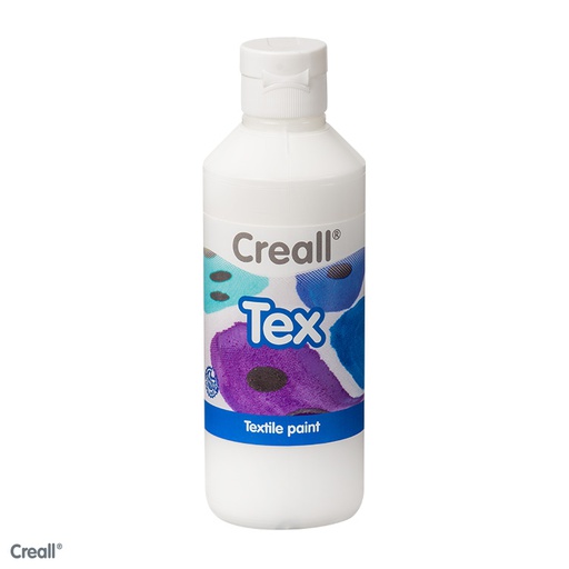[0083#14] Creall Tex textielverf, 250ml, wit