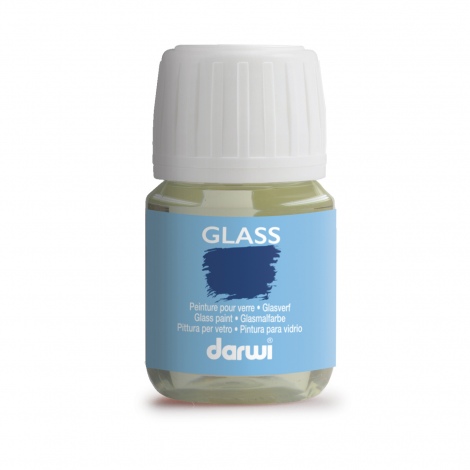 [0075#005] Darwi Glass glasverf, 30ml, Medium