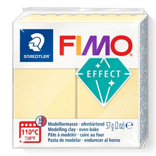 [S8020E#106] Fimo effect boetseerklei 57g citrine