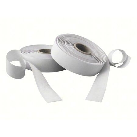 [008012] Velcro (haak+lus), 20mm, zelfklevend, wit, 2.5m