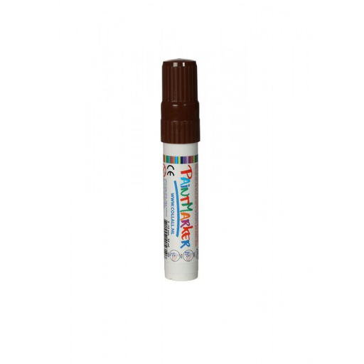 [COL025#40] Chalk Marker - Krijtstift lijndikte 2-15 mm, 1 stuk - Bruin