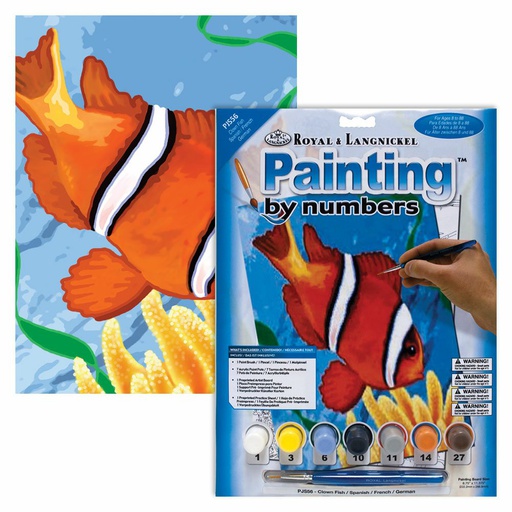[RB-PJS#56] Painting by Numbers 225x305mm, Clown Fish