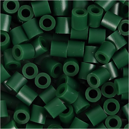 [CR751381] Strijkkralen, groen (32230), afm 5x5 mm, gatgrootte 2,5 mm, medium, 6000 stuk/ 1 doos