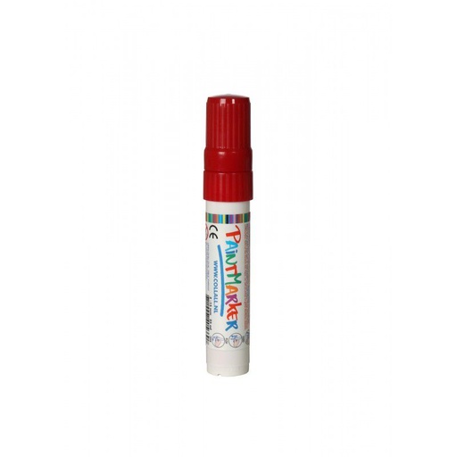 [COL025#10] Chalk Marker - Krijtstift lijndikte 2-15 mm, 1 stuk - Rood