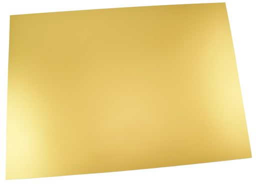 [0656#G] Plakkaatkarton 380g/m², 48x68cm, 1 vel, goud