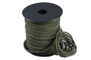 [P17505#367] Paracord 2mm, Donkergroen, 50M