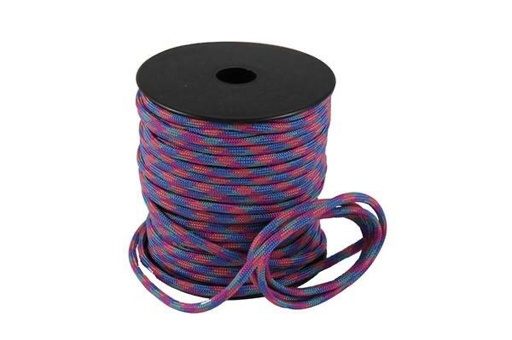[P17506#084] Paracord 4mm, Blauw/Paars 40M