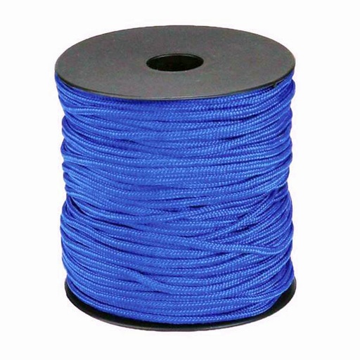 [P17505#351] Paracord 2mm, Donkerblauw, 50M