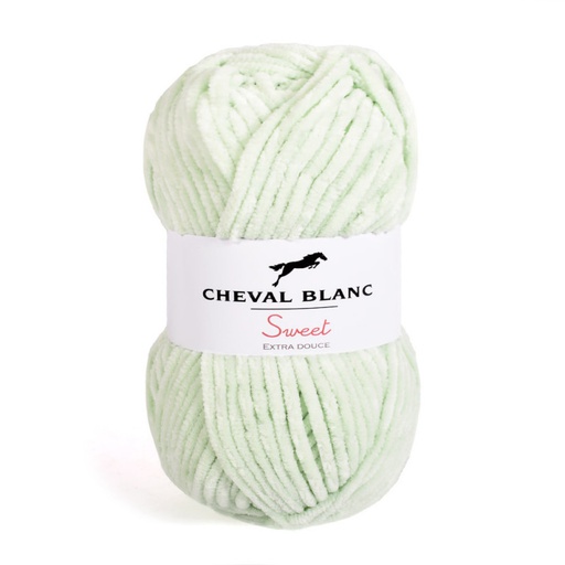 [SWE5#107] Breiwol Sweet (100 % Polyester) 500gr Licht groen
