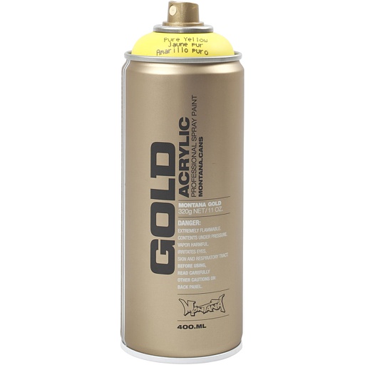 [CR350#10] Spray verf 400 ml, Geel
