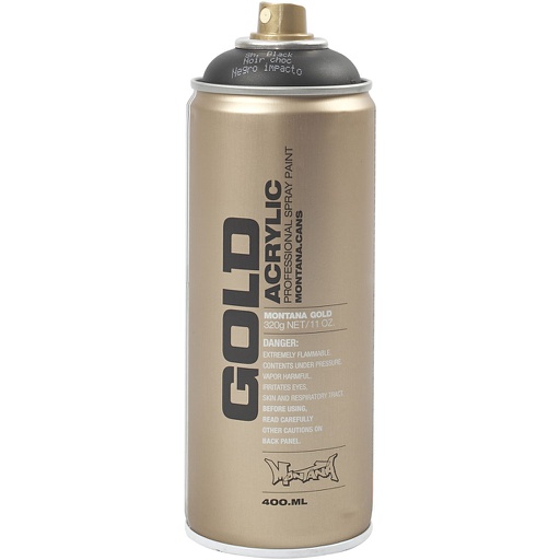[CR350#19] Spray verf 400 ml, Zwart