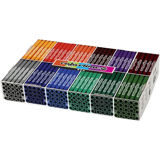 [CR37346] Colortime stift, extra kleuren, lijndikte 5 mm, 12x24 stuks